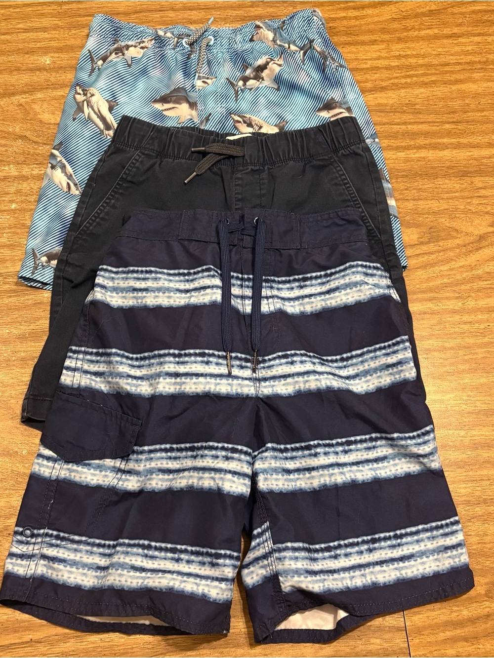 Lot of 3 Boys Shorts, Swim Shorts Size 10-12